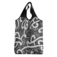 Aotearoa Maori Kowhaiwhai Grocery Bag Kiwikiwi Puhoro and Patiki LT9 - Polynesian Pride