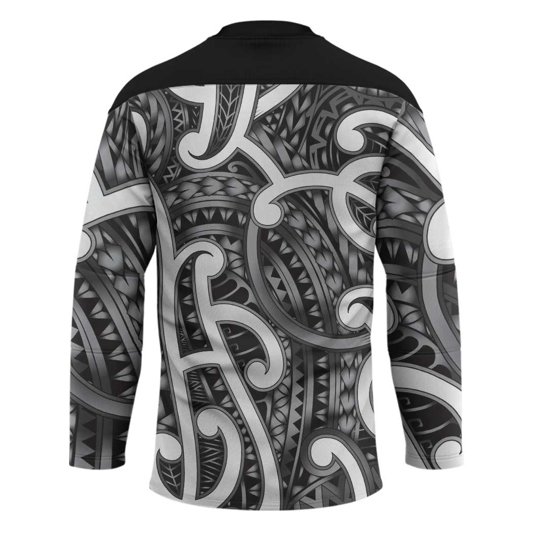 Aotearoa Maori Kowhaiwhai Hockey Jersey Kiwikiwi Puhoro and Patiki LT9 - Polynesian Pride