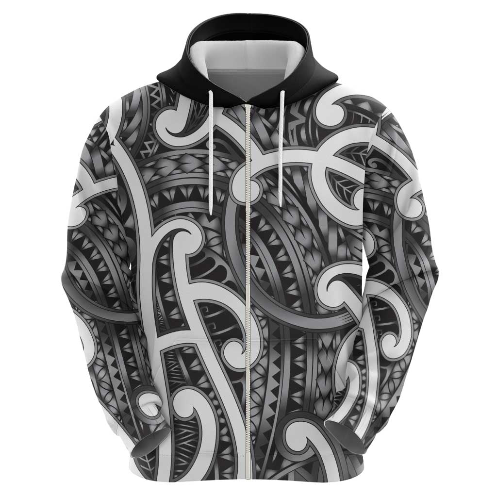 Aotearoa Maori Kowhaiwhai Hoodie Kiwikiwi Puhoro and Patiki LT9 - Polynesian Pride