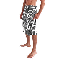 Aotearoa Maori Kowhaiwhai Lavalava Kiwikiwi Puhoro and Patiki LT9 - Polynesian Pride