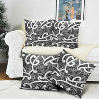 Aotearoa Maori Kowhaiwhai Pillow Cover Kiwikiwi Puhoro and Patiki LT9 - Polynesian Pride