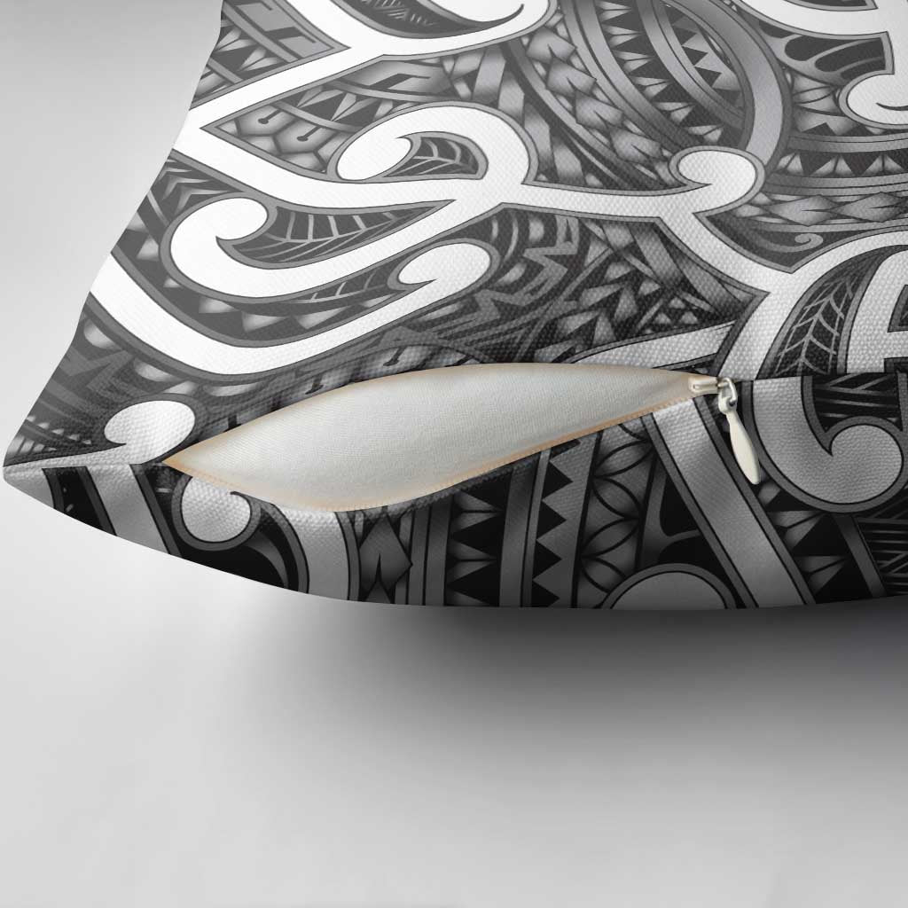 Aotearoa Maori Kowhaiwhai Pillow Cover Kiwikiwi Puhoro and Patiki LT9 - Polynesian Pride