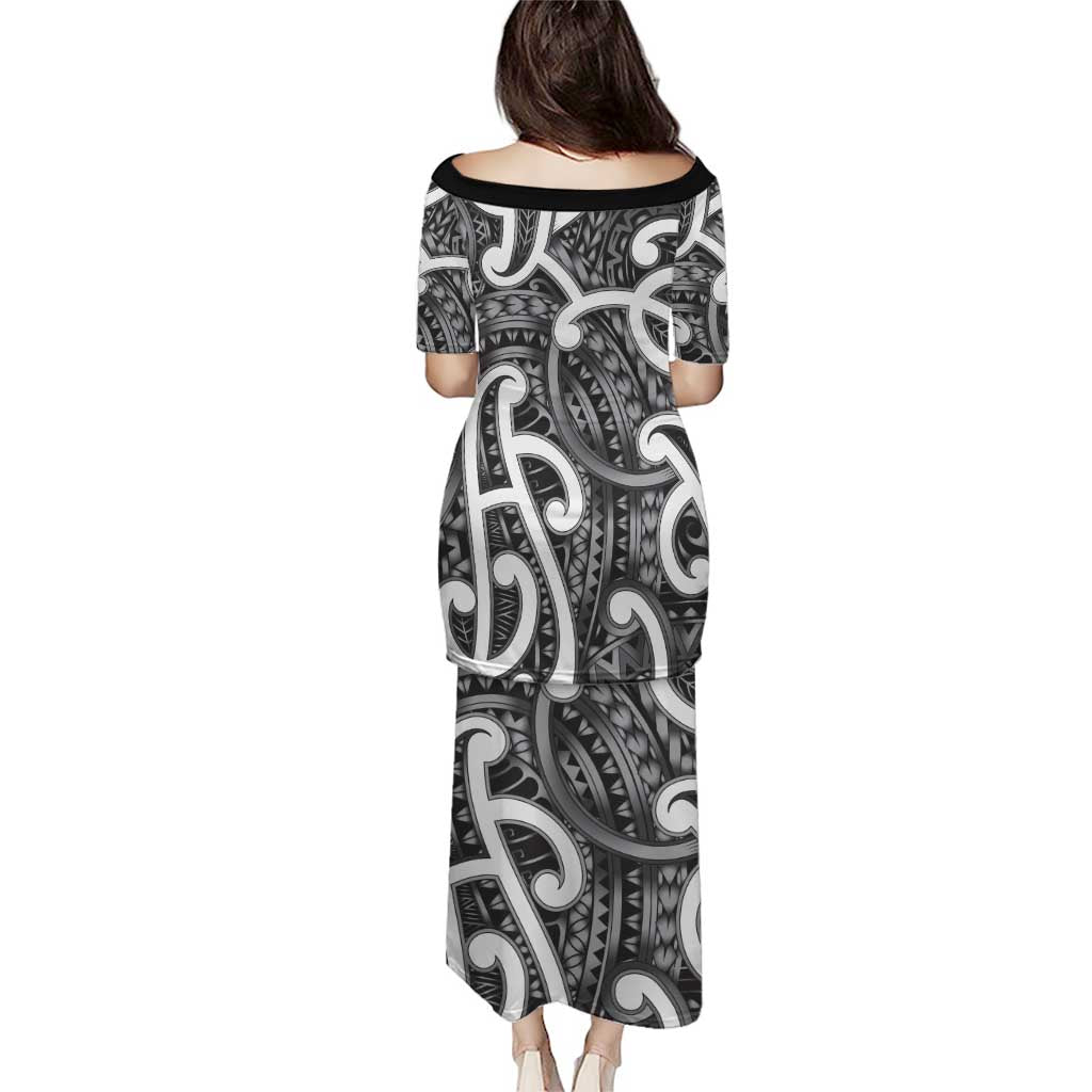 Aotearoa Maori Kowhaiwhai Puletasi Kiwikiwi Puhoro and Patiki LT9 - Polynesian Pride