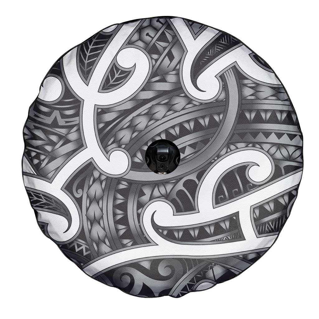 Aotearoa Maori Kowhaiwhai Spare Tire Cover Kiwikiwi Puhoro and Patiki LT9 - Polynesian Pride