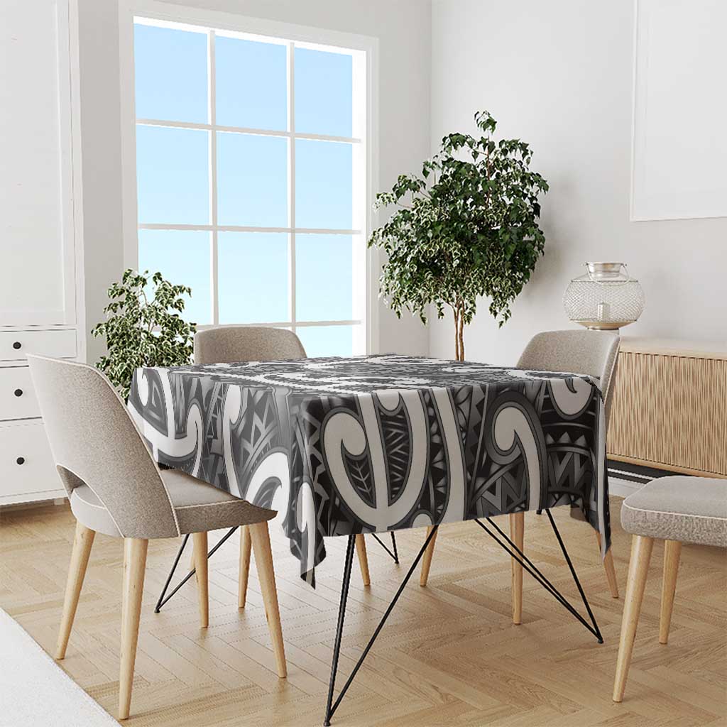 Aotearoa Maori Kowhaiwhai Tablecloth Kiwikiwi Puhoro and Patiki LT9 - Polynesian Pride
