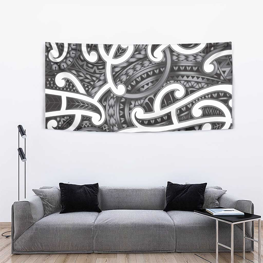 Aotearoa Maori Kowhaiwhai Tapestry Kiwikiwi Puhoro and Patiki LT9 - Polynesian Pride