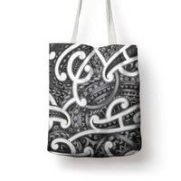 Aotearoa Maori Kowhaiwhai Tote Bag Kiwikiwi Puhoro and Patiki LT9 - Polynesian Pride