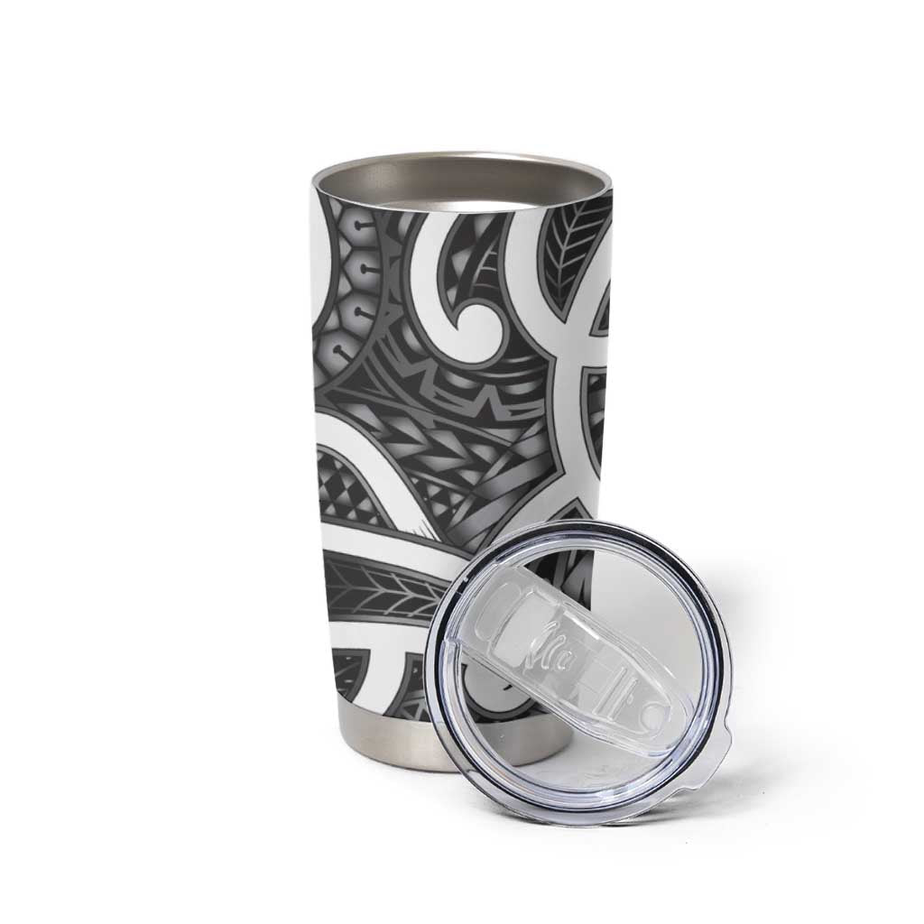 Aotearoa Maori Kowhaiwhai Tumbler Cup Kiwikiwi Puhoro and Patiki