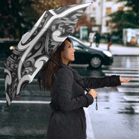 Aotearoa Maori Kowhaiwhai Umbrella Kiwikiwi Puhoro and Patiki LT9 - Polynesian Pride