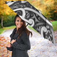 Aotearoa Maori Kowhaiwhai Umbrella Kiwikiwi Puhoro and Patiki LT9 - Polynesian Pride