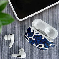 Aotearoa Maori Kowhaiwhai AirPods Case Kikorangi Puhoro and Patiki LT9 - Polynesian Pride