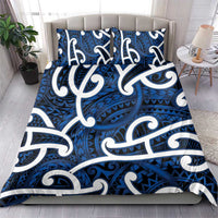 Aotearoa Maori Kowhaiwhai Bedding Set Kikorangi Puhoro and Patiki LT9 - Polynesian Pride