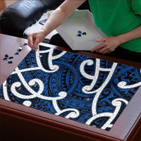 Aotearoa Maori Kowhaiwhai Puzzle Kikorangi Puhoro and Patiki LT9 - Polynesian Pride