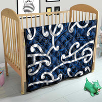 Aotearoa Maori Kowhaiwhai Quilt Kikorangi Puhoro and Patiki LT9 - Polynesian Pride