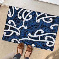 Aotearoa Maori Kowhaiwhai Rubber Doormat Kikorangi Puhoro and Patiki LT9 - Polynesian Pride