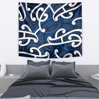 Aotearoa Maori Kowhaiwhai Tapestry Kikorangi Puhoro and Patiki LT9 - Polynesian Pride