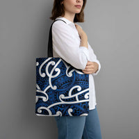 Aotearoa Maori Kowhaiwhai Tote Bag Kikorangi Puhoro and Patiki LT9 - Polynesian Pride