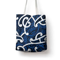 Aotearoa Maori Kowhaiwhai Tote Bag Kikorangi Puhoro and Patiki LT9 - Polynesian Pride