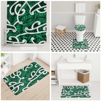 Aotearoa Maori Kowhaiwhai Bathroom Set Kakariki Puhoro and Patiki LT9 - Polynesian Pride