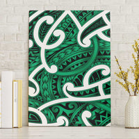 Aotearoa Maori Kowhaiwhai Canvas Wall Art Kakariki Puhoro and Patiki
