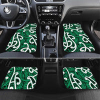 Aotearoa Maori Kowhaiwhai Car Mats Kakariki Puhoro and Patiki