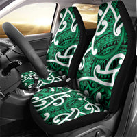 Aotearoa Maori Kowhaiwhai Car Seat Cover Kakariki Puhoro and Patiki LT9 - Polynesian Pride