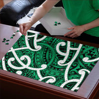 Aotearoa Maori Kowhaiwhai Puzzle Kakariki Puhoro and Patiki LT9 - Polynesian Pride