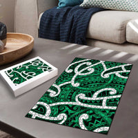 Aotearoa Maori Kowhaiwhai Puzzle Kakariki Puhoro and Patiki LT9 - Polynesian Pride