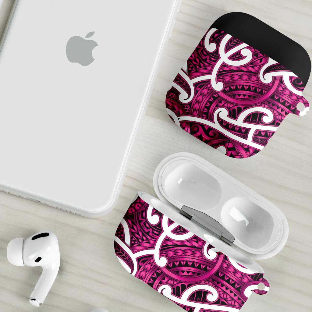 Aotearoa Maori Kowhaiwhai AirPods Case Mawhero Puhoro and Patiki LT9 - Polynesian Pride