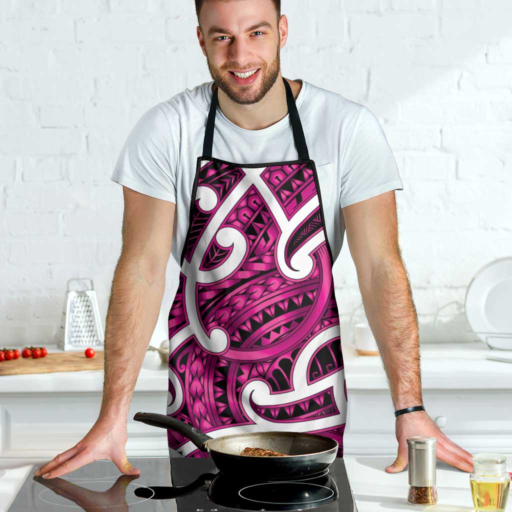 Aotearoa Maori Kowhaiwhai Apron Mawhero Puhoro and Patiki LT9 - Polynesian Pride