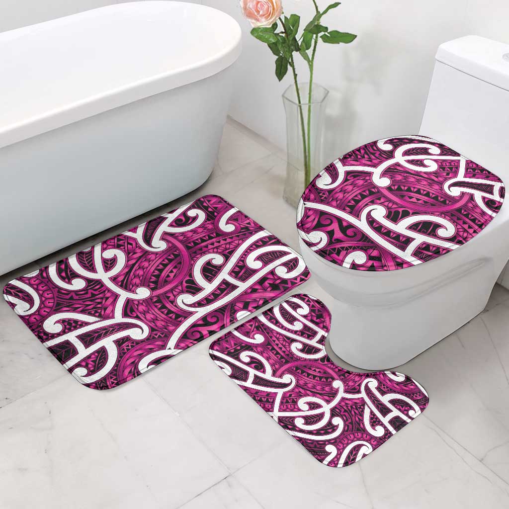 Aotearoa Maori Kowhaiwhai Bathroom Set Mawhero Puhoro and Patiki LT9 - Polynesian Pride