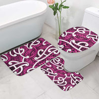 Aotearoa Maori Kowhaiwhai Bathroom Set Mawhero Puhoro and Patiki LT9 - Polynesian Pride