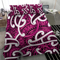 Aotearoa Maori Kowhaiwhai Bedding Set Mawhero Puhoro and Patiki LT9 - Polynesian Pride