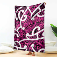 Aotearoa Maori Kowhaiwhai Blanket Mawhero Puhoro and Patiki LT9 - Polynesian Pride