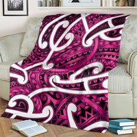 Aotearoa Maori Kowhaiwhai Blanket Mawhero Puhoro and Patiki LT9 - Polynesian Pride