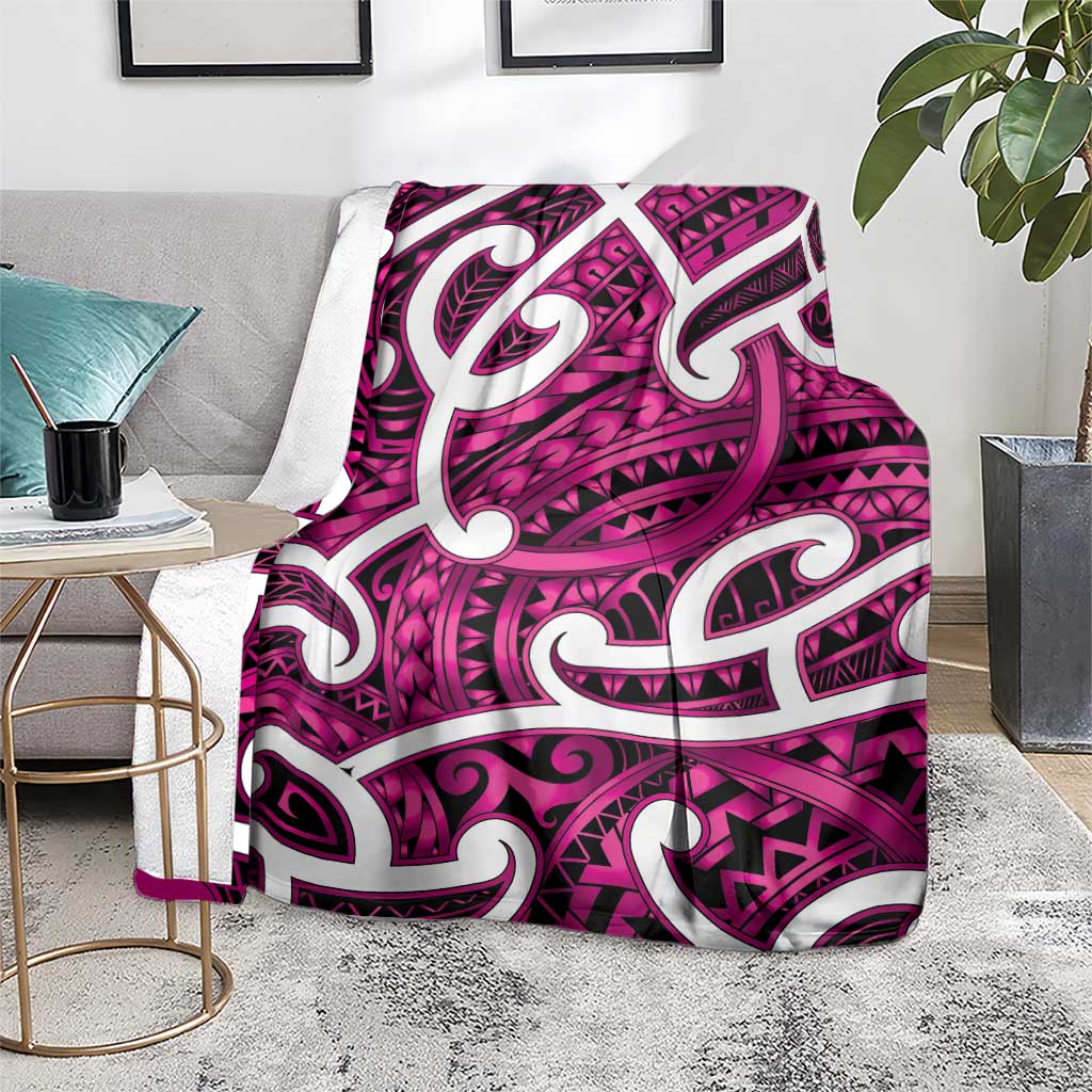 Aotearoa Maori Kowhaiwhai Blanket Mawhero Puhoro and Patiki LT9 - Polynesian Pride