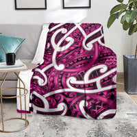 Aotearoa Maori Kowhaiwhai Blanket Mawhero Puhoro and Patiki LT9 - Polynesian Pride