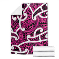 Aotearoa Maori Kowhaiwhai Blanket Mawhero Puhoro and Patiki LT9 - Polynesian Pride
