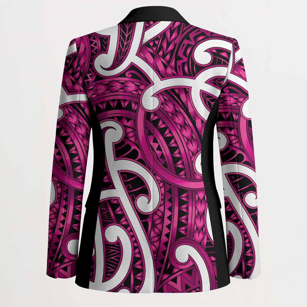 Aotearoa Maori Kowhaiwhai Blazer Mawhero Puhoro and Patiki LT9 - Polynesian Pride