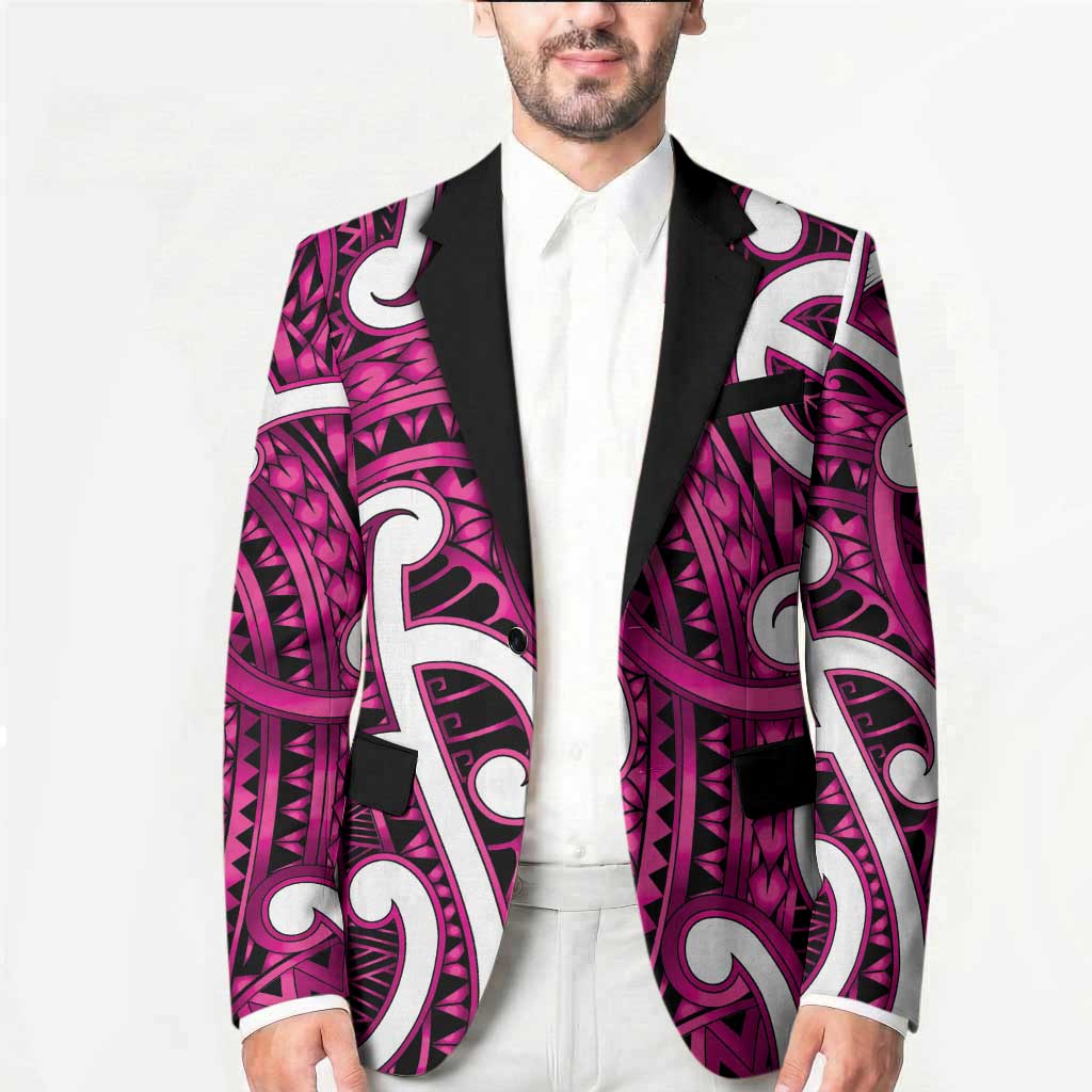 Aotearoa Maori Kowhaiwhai Blazer Mawhero Puhoro and Patiki LT9 - Polynesian Pride