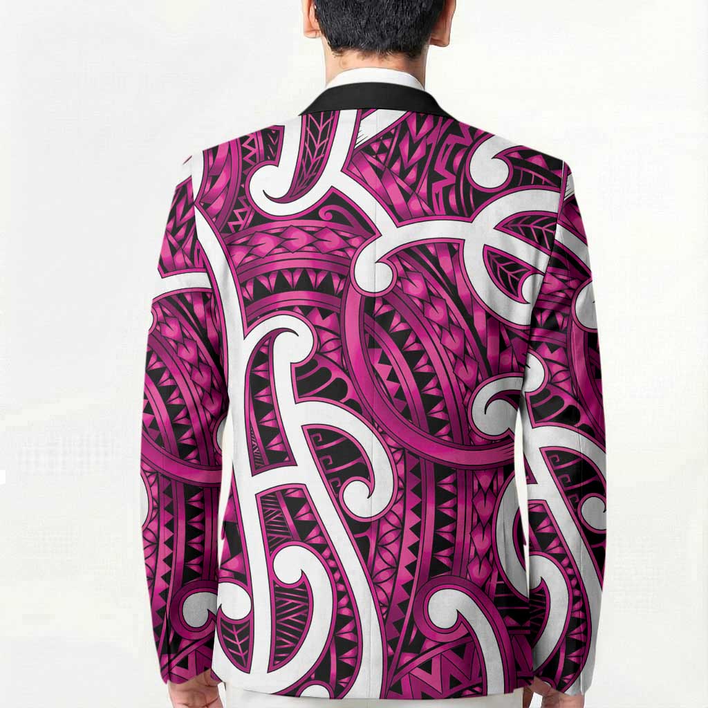 Aotearoa Maori Kowhaiwhai Blazer Mawhero Puhoro and Patiki LT9 - Polynesian Pride