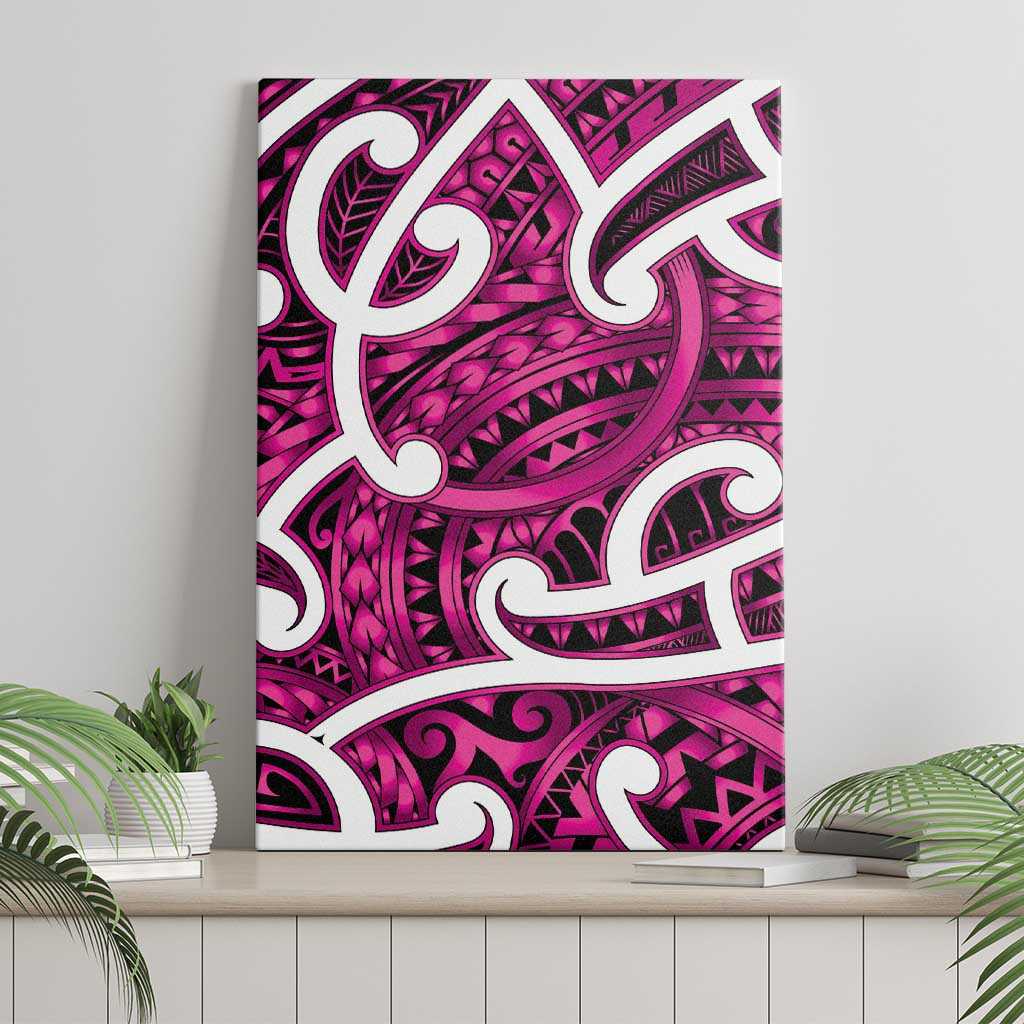 Aotearoa Maori Kowhaiwhai Canvas Wall Art Mawhero Puhoro and Patiki LT9 - Polynesian Pride