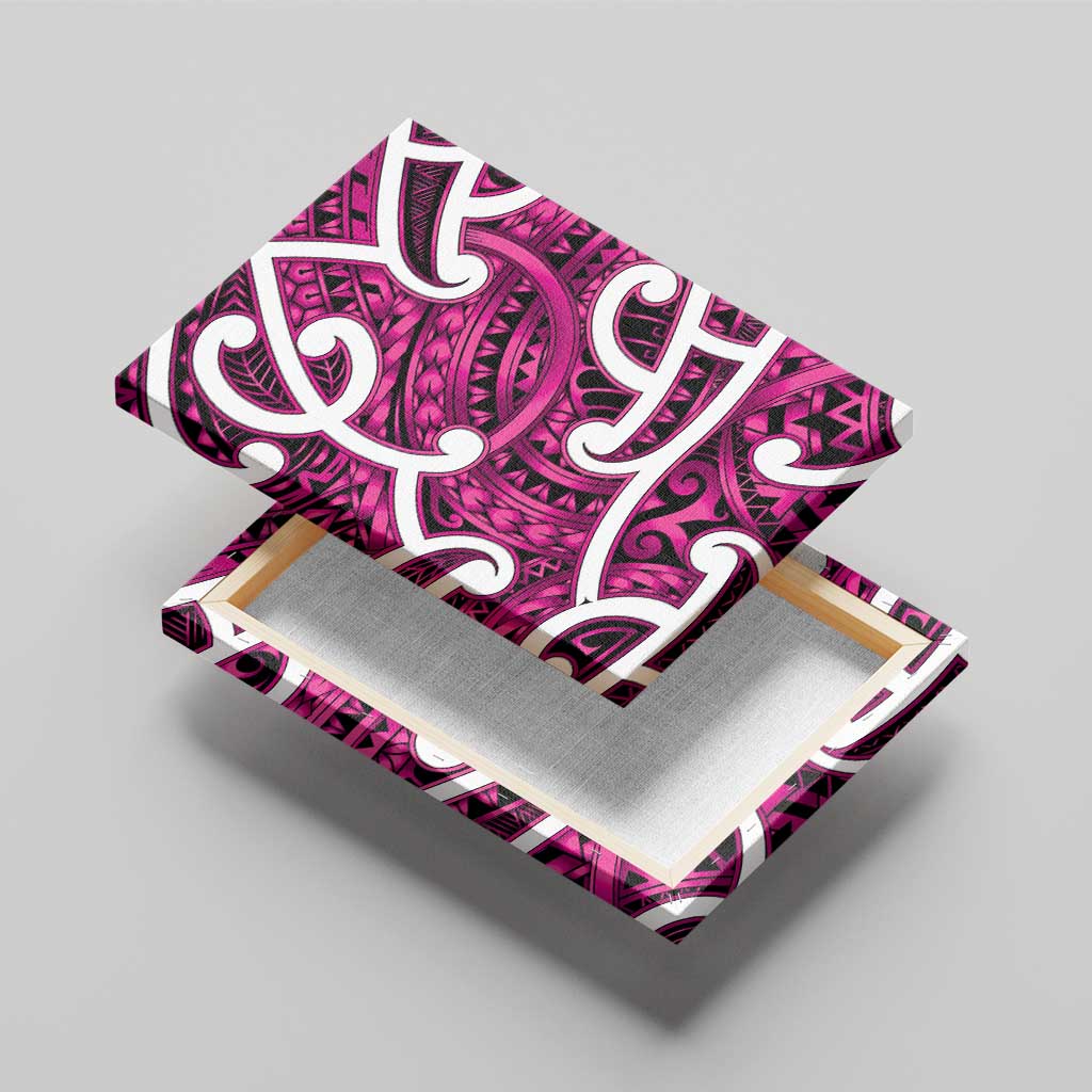 Aotearoa Maori Kowhaiwhai Canvas Wall Art Mawhero Puhoro and Patiki LT9 - Polynesian Pride