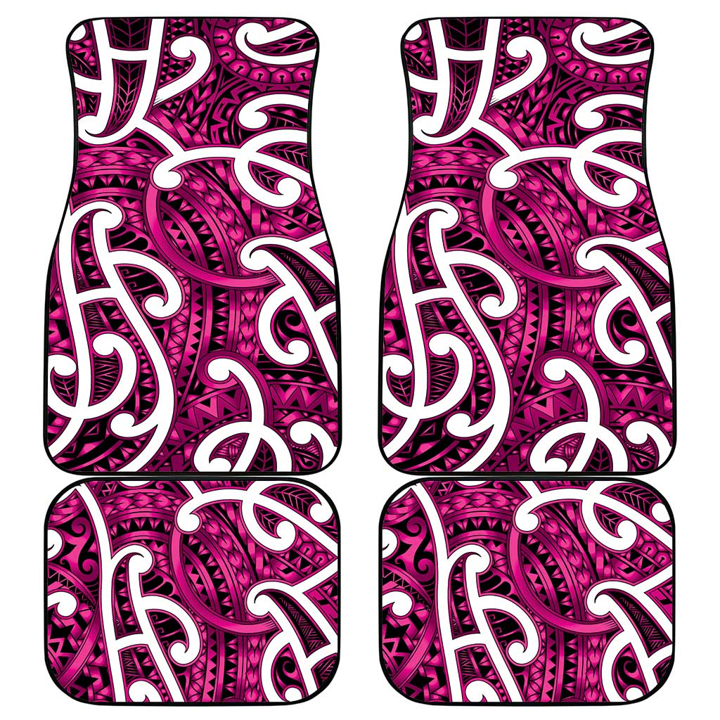 Aotearoa Maori Kowhaiwhai Car Mats Mawhero Puhoro and Patiki LT9 - Polynesian Pride
