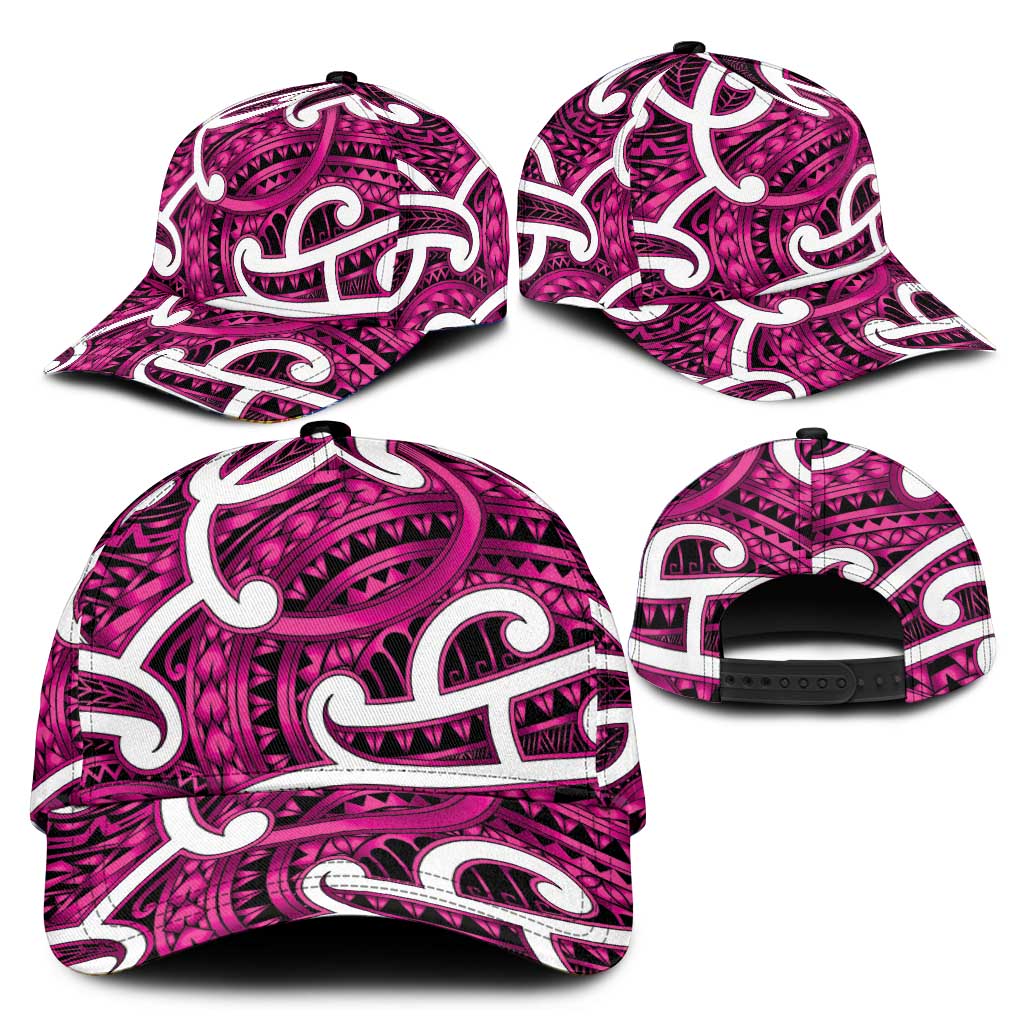 Aotearoa Maori Kowhaiwhai Classic Cap Mawhero Puhoro and Patiki LT9 - Polynesian Pride