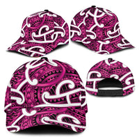 Aotearoa Maori Kowhaiwhai Classic Cap Mawhero Puhoro and Patiki LT9 - Polynesian Pride