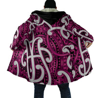 Aotearoa Maori Kowhaiwhai Cloak Mawhero Puhoro and Patiki LT9 - Polynesian Pride