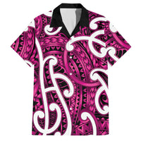 Aotearoa Maori Kowhaiwhai Family Matching Summer Maxi Dress and Hawaiian Shirt Mawhero Puhoro and Patiki
