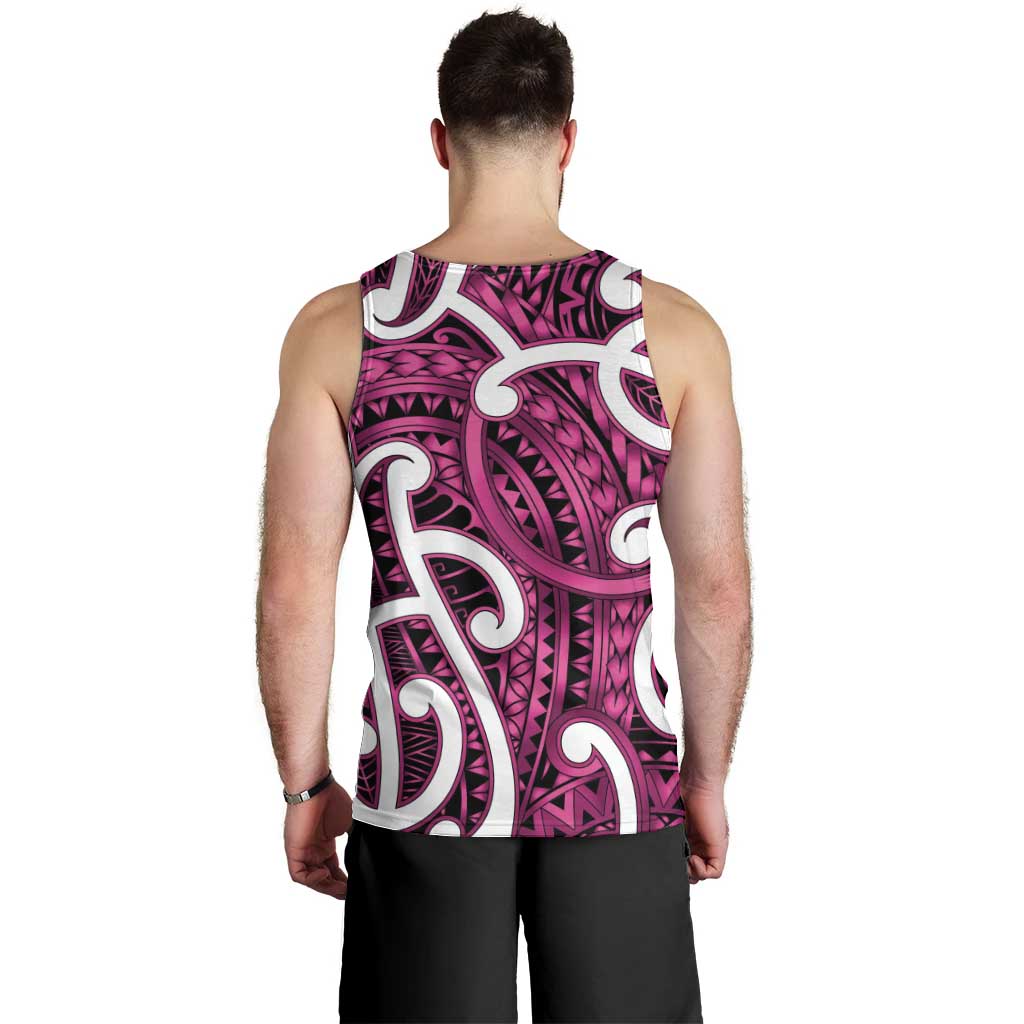 Aotearoa Maori Kowhaiwhai Men Tank Top Mawhero Puhoro and Patiki LT9 - Polynesian Pride