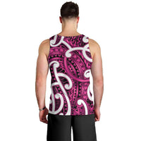 Aotearoa Maori Kowhaiwhai Men Tank Top Mawhero Puhoro and Patiki LT9 - Polynesian Pride